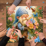 Garden Gnome Jigsaw Puzzles 1000 Pieces