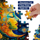 Moon Starry Night Jigsaw Puzzle 1000 Pieces