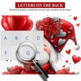 Valentine Gnome puzzle puzzle 1000 pezzi