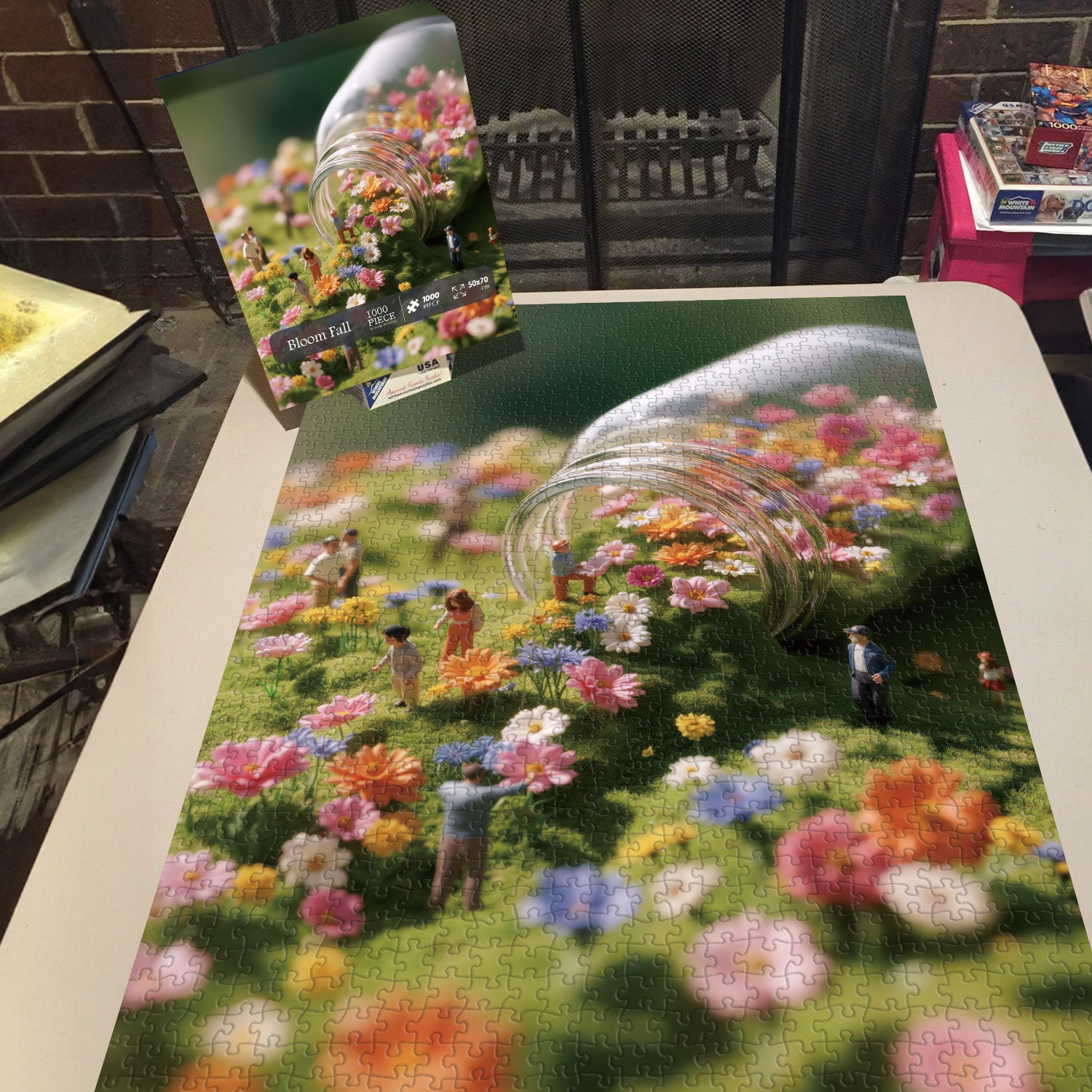 Blossom veau puzzles 1000 pièces