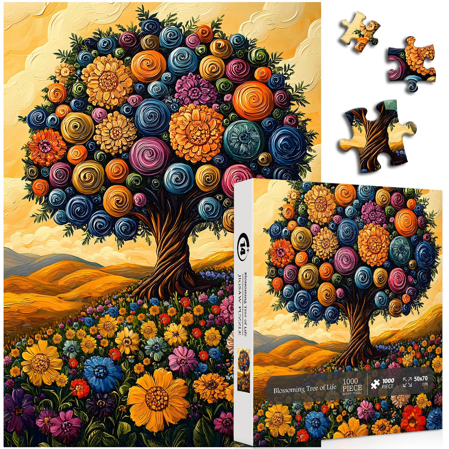 Blossoming Tree of Life Puzzle 1000 pièces