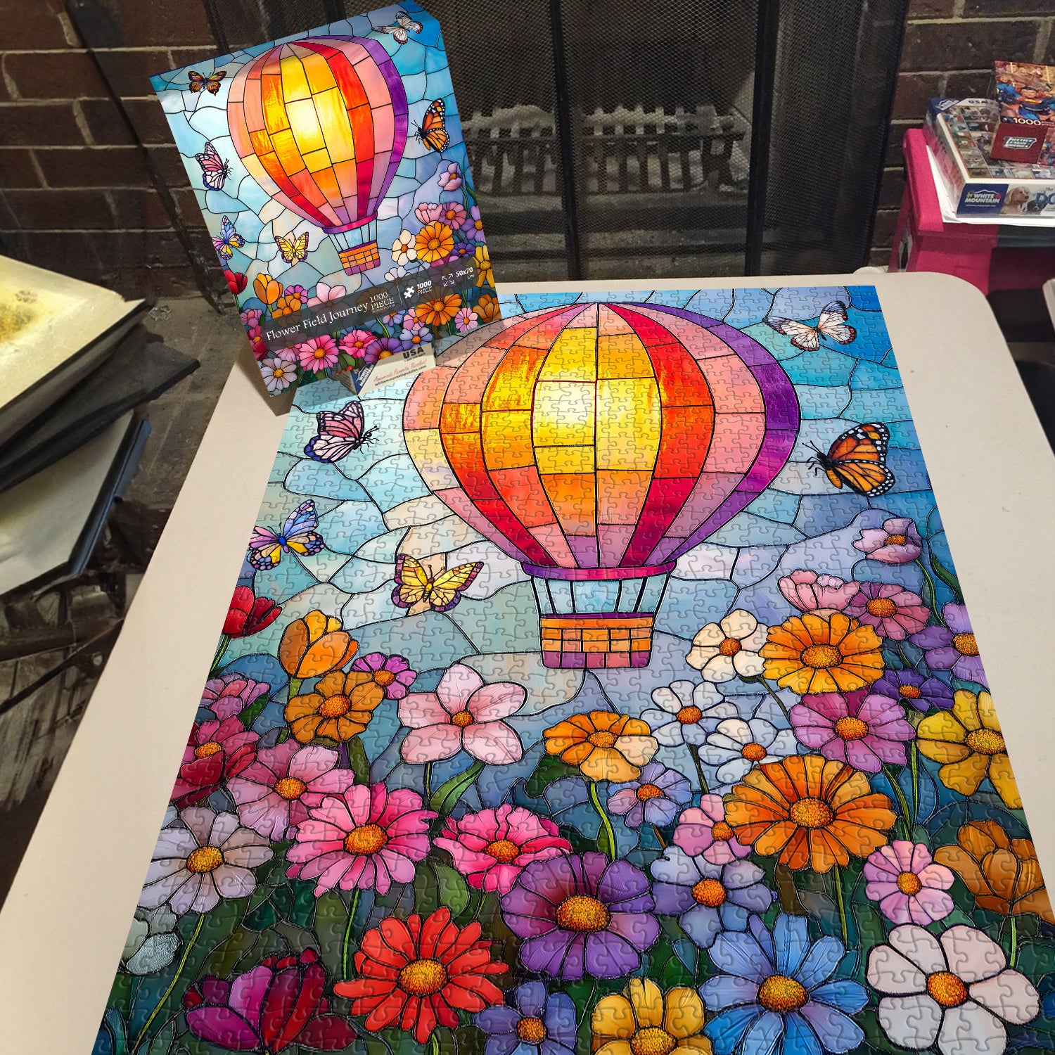 Flower Field Journey puzzle puzzle 1000 pezzi