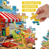 Seaside Camping -Puzzle 1000 Stücke