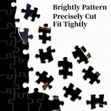 Puzzle da 1000 pezzi Rosa Oro Nero