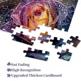 Regenbogen Rose Jigsaw Rätsel 1000 Stücke