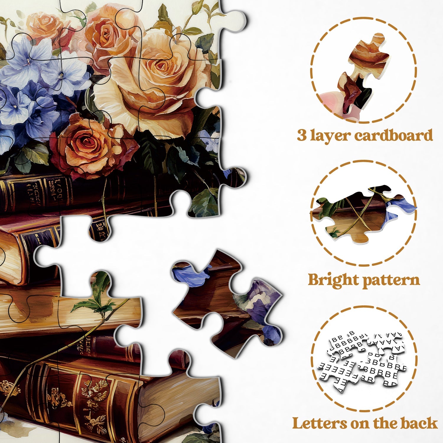 Floral Tales puzzle puzzle 1000 pezzi