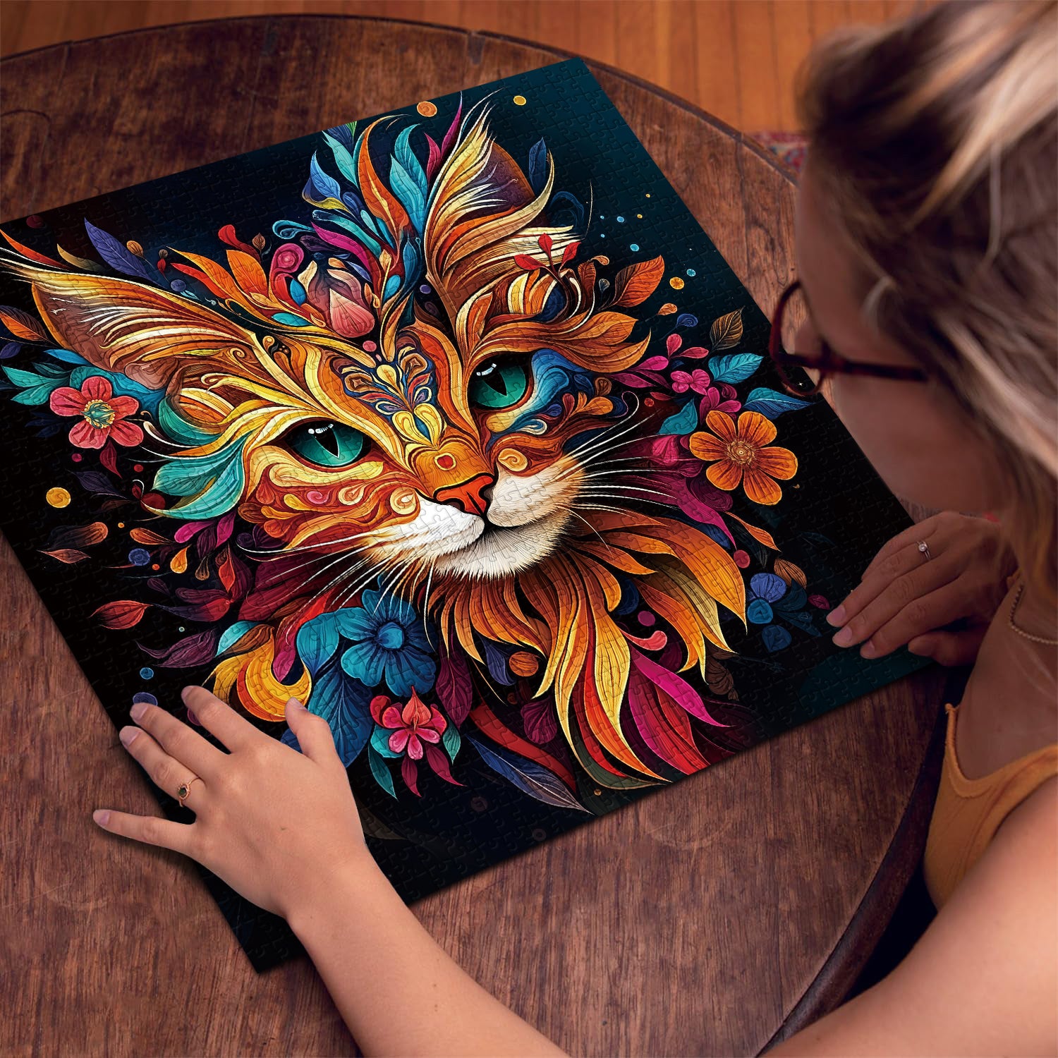 Future Feline Puzzle Puzzle 1000 pièces