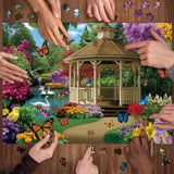 Puzzle de puzzle de jardin silencieux 1000 pièces