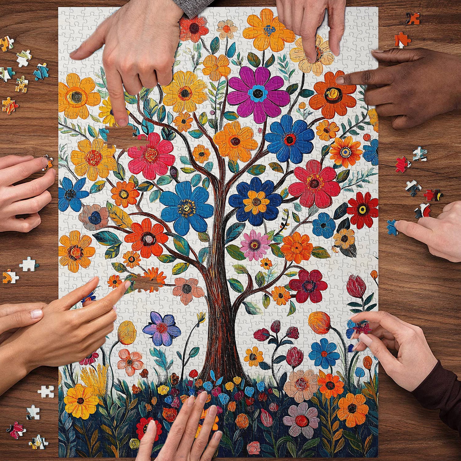 Puzzle fiore della vita puzzle 1000 pezzi