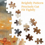 Puzzle à puzzle à molleton à couronne florale 1000 pièces