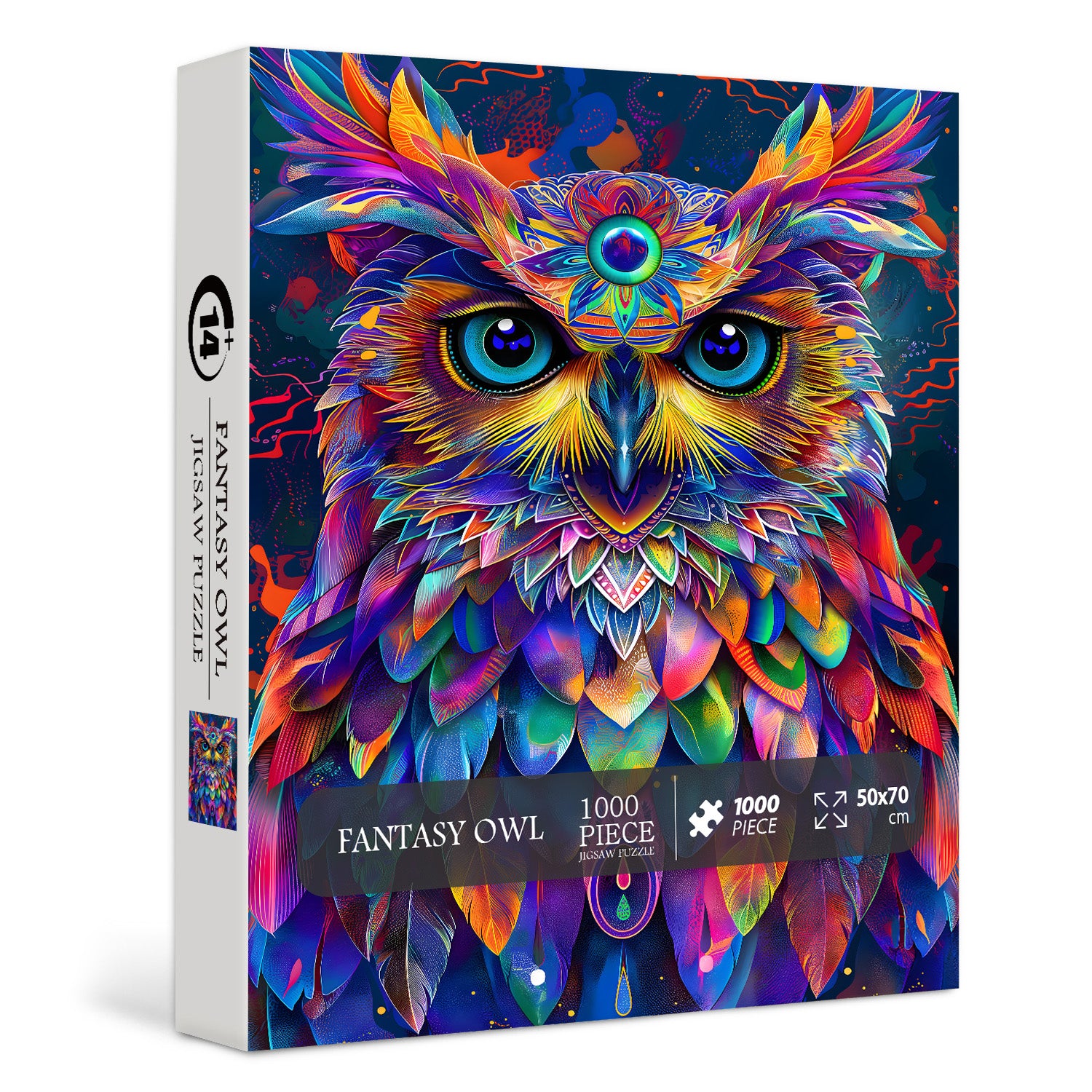 Fantasy -Eulen -Puzzle 1000 Stücke