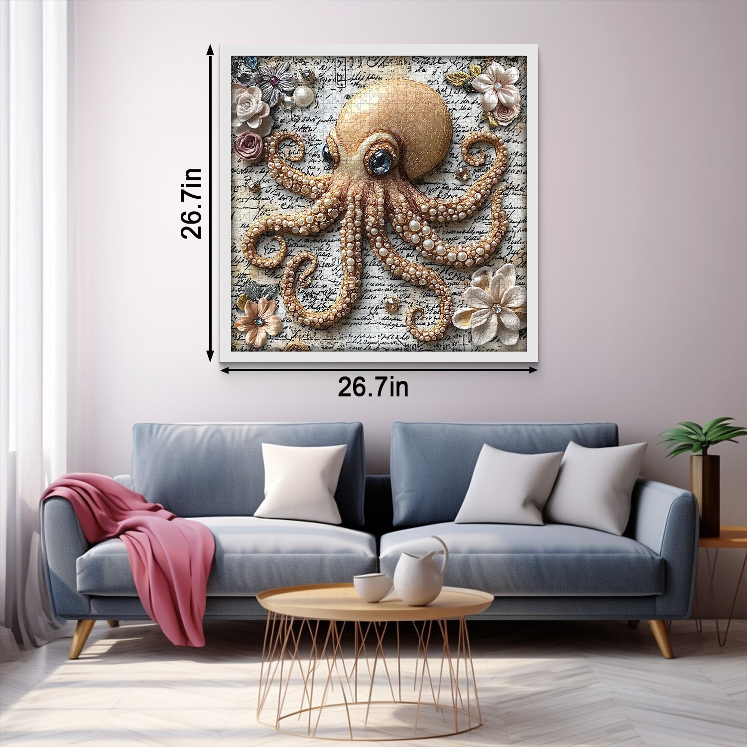 Elegance Octopus Jigsaw Puzzle 1000 Pieces