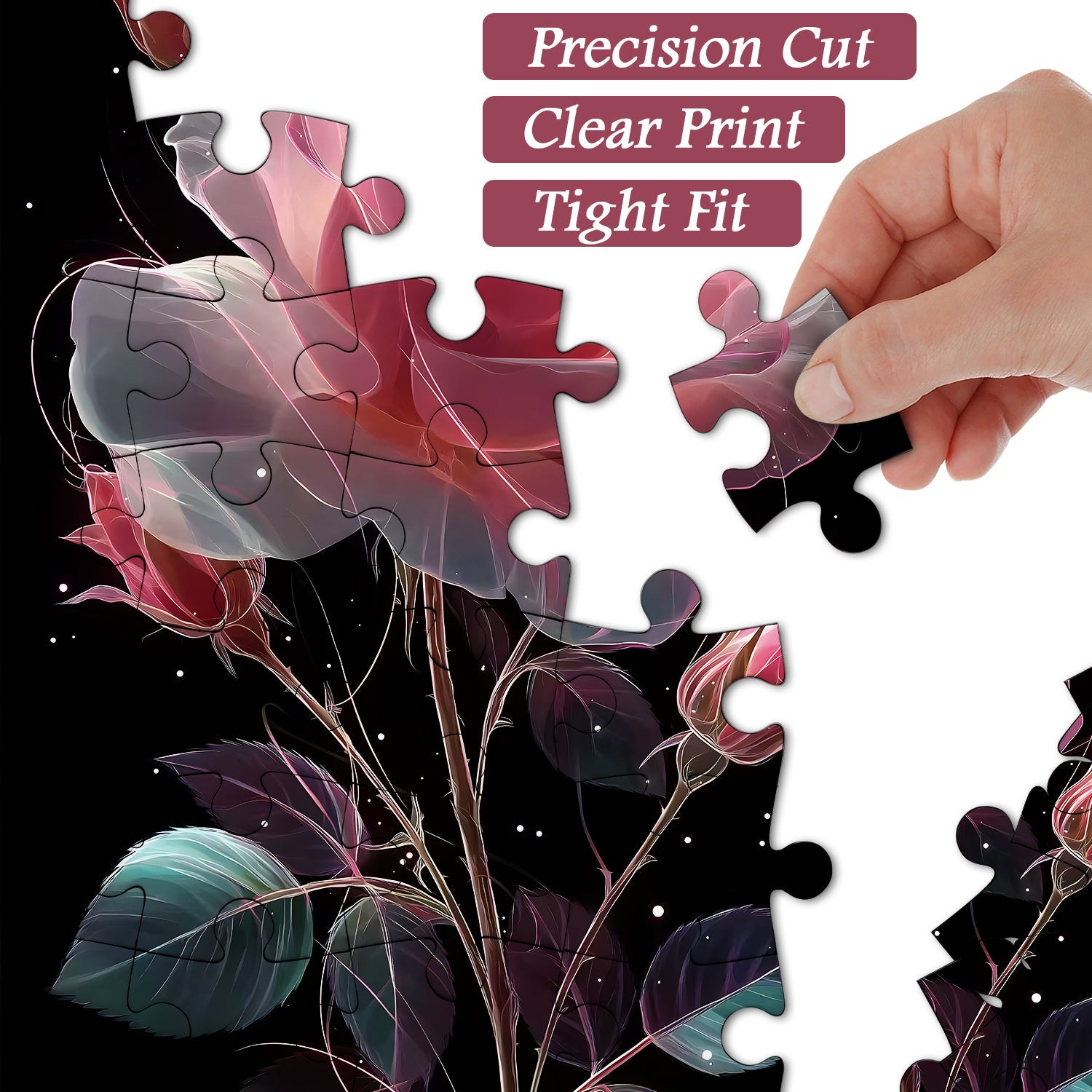 Rose Dream Rose Rose Puzzles 1000 pièces