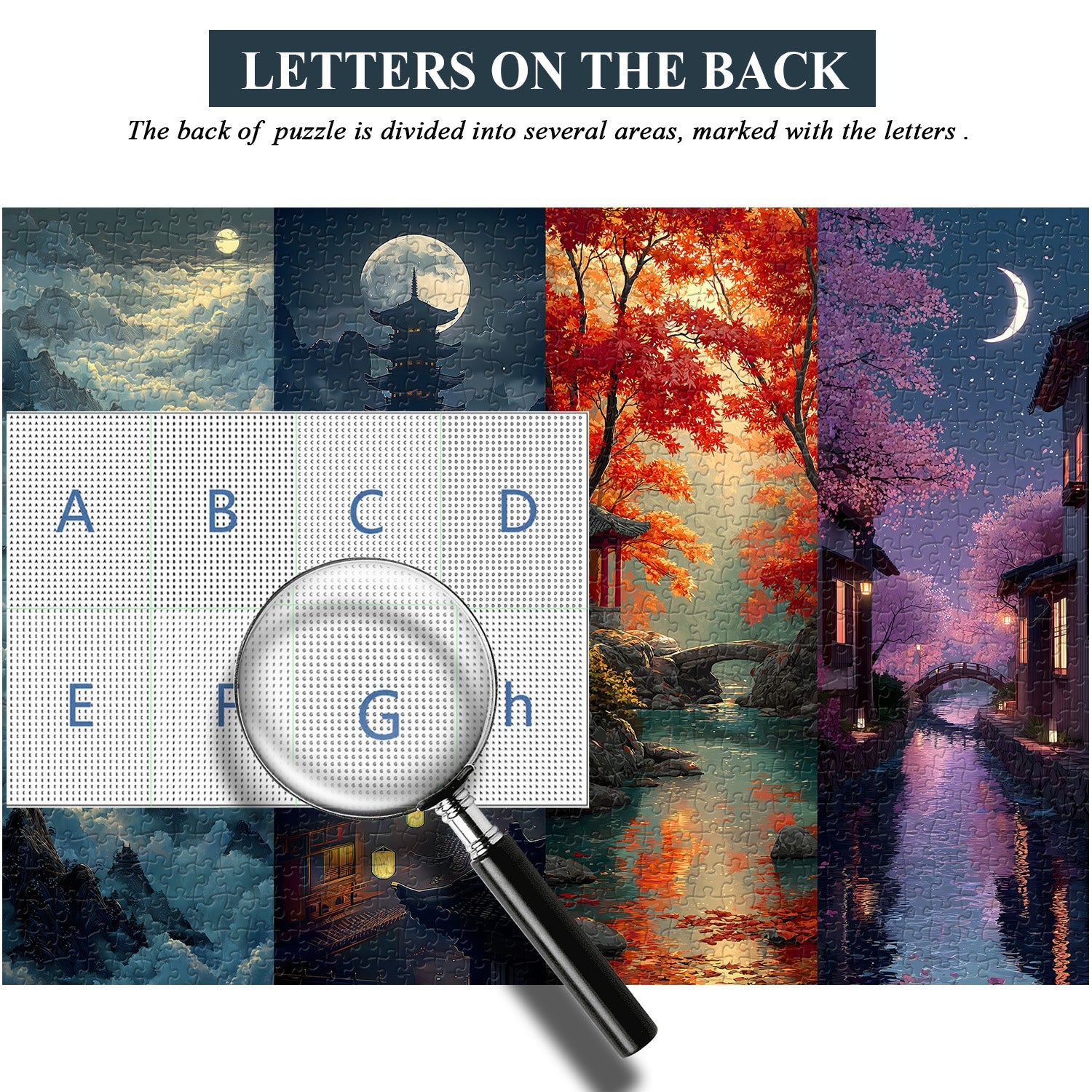 Puzzle con paesaggio eterno, 1000 pezzi