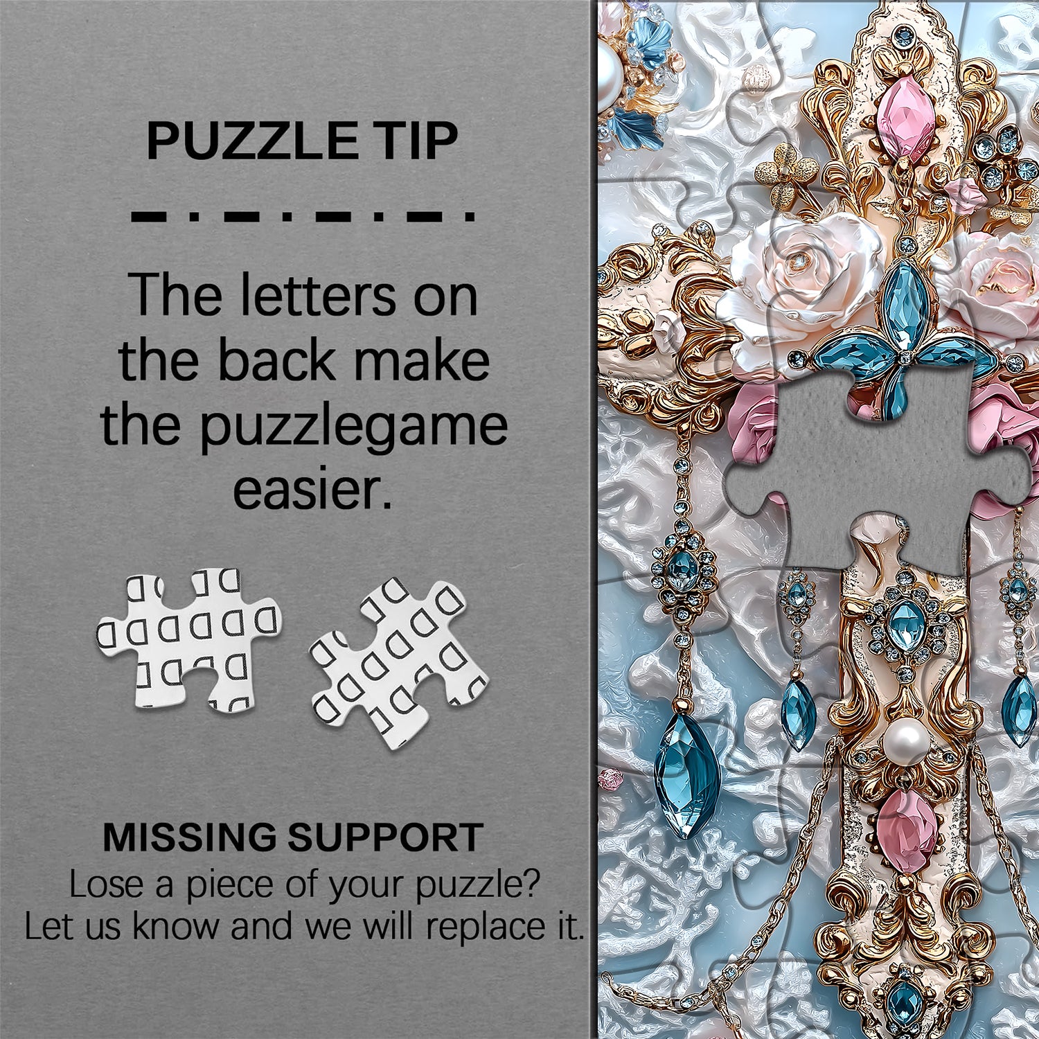 Puzzle santo radiante puzzle 1000 pezzi