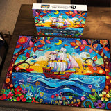 Verträumte Segelpuzzle 1000 Stücke