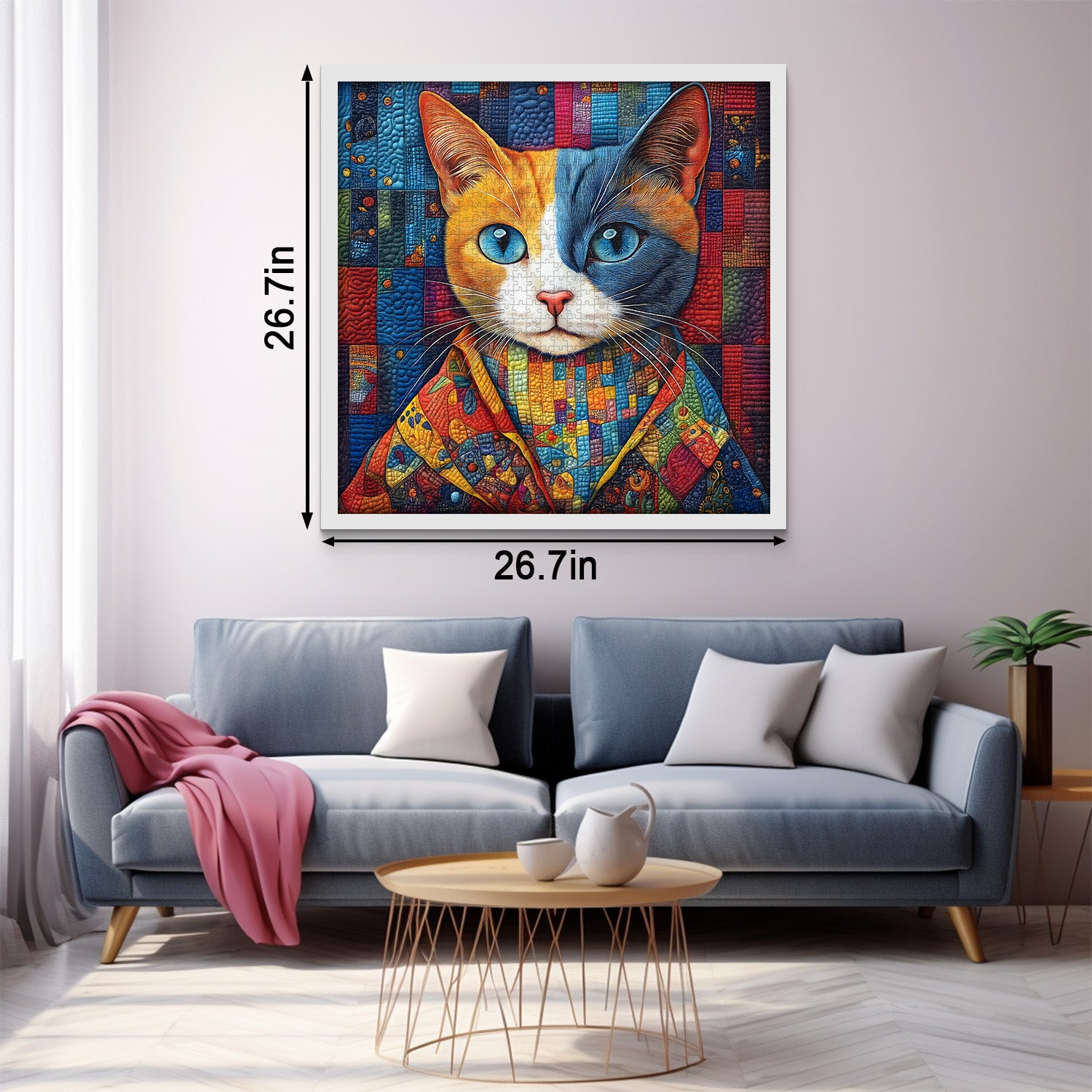 Patchwork Cat Puzzles Puzzles 1000 pièces