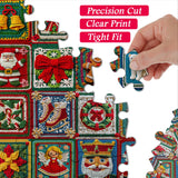 Weihnachtshäkelpuzzle 1000 Stücke