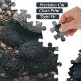 Rock art panda puzzle puzzle 1000 pezzi