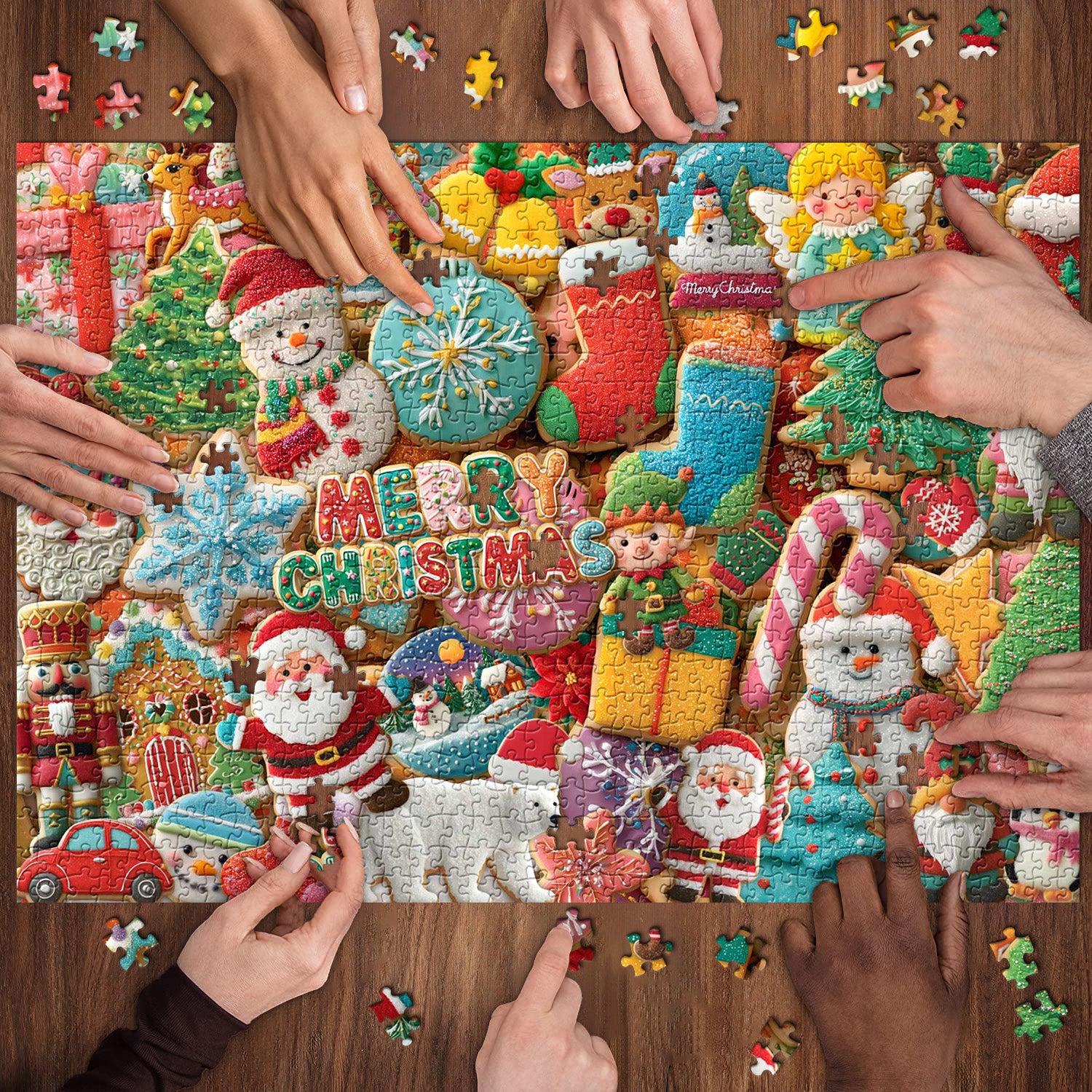 Dulce rompecabezas de Navidad Puzzle 1000 piezas