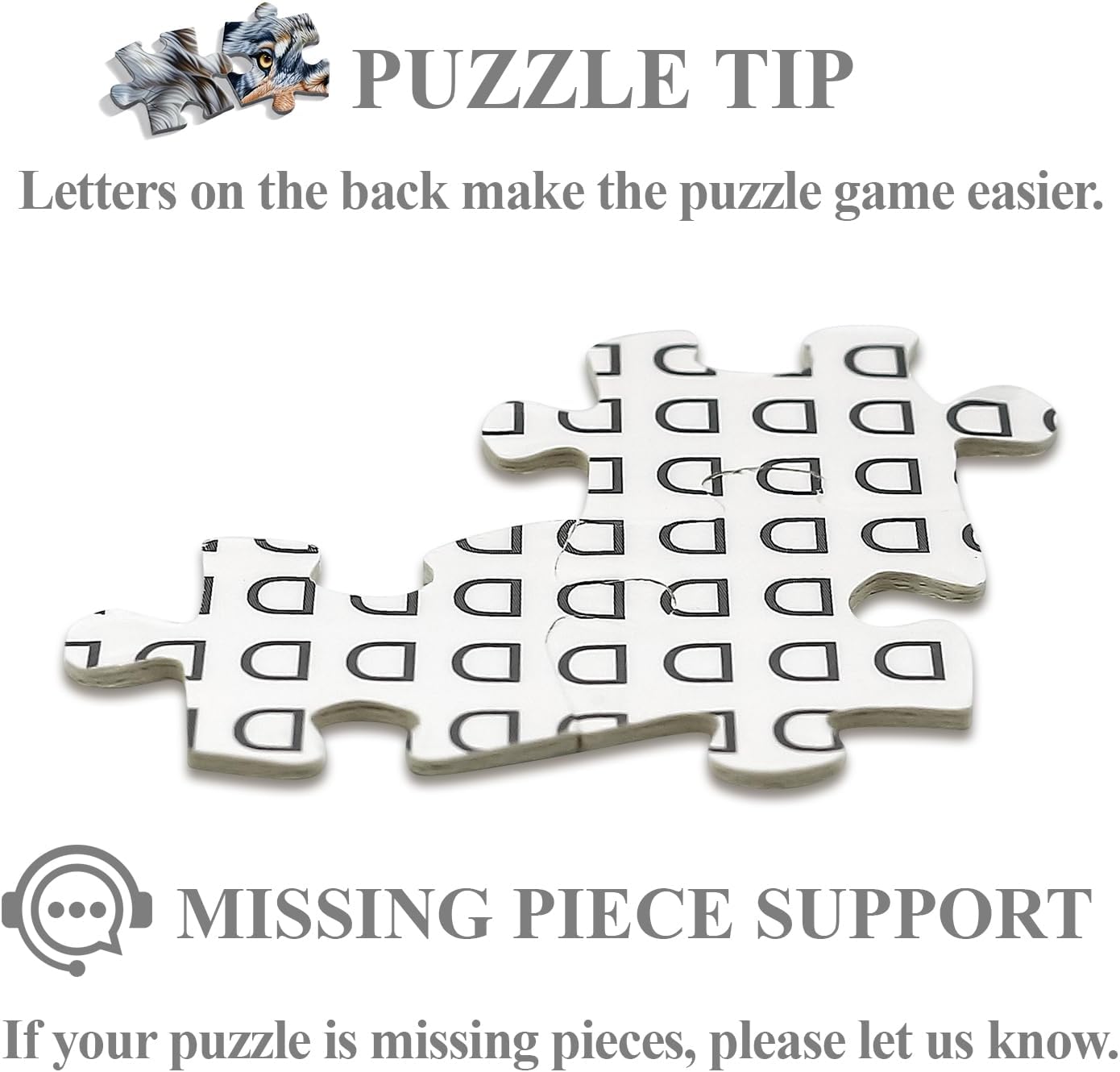 Sentinel Wolf Jigsaw Puzzle 1000 pièces