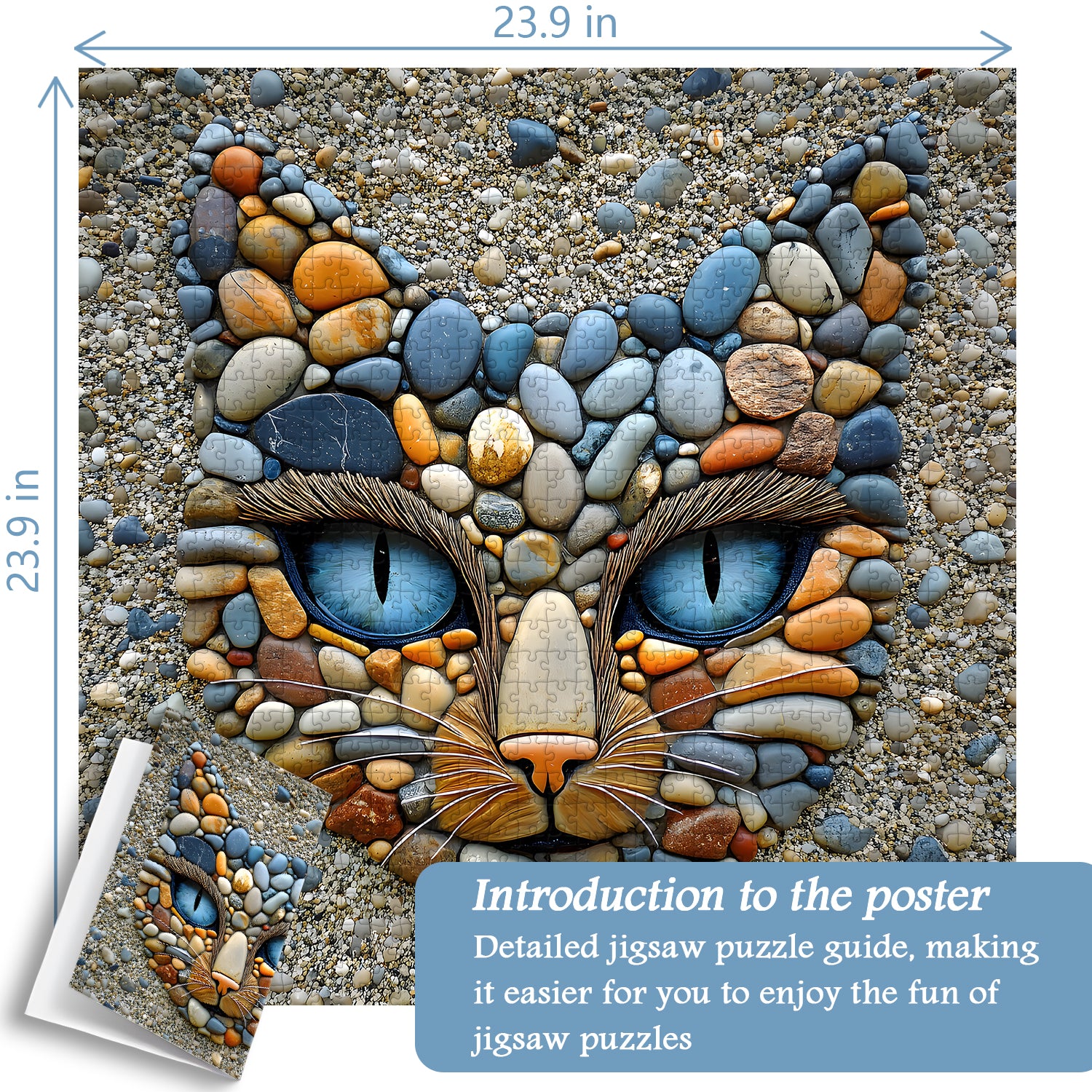 Puzzle de puzzle en pierre 1000 pièces