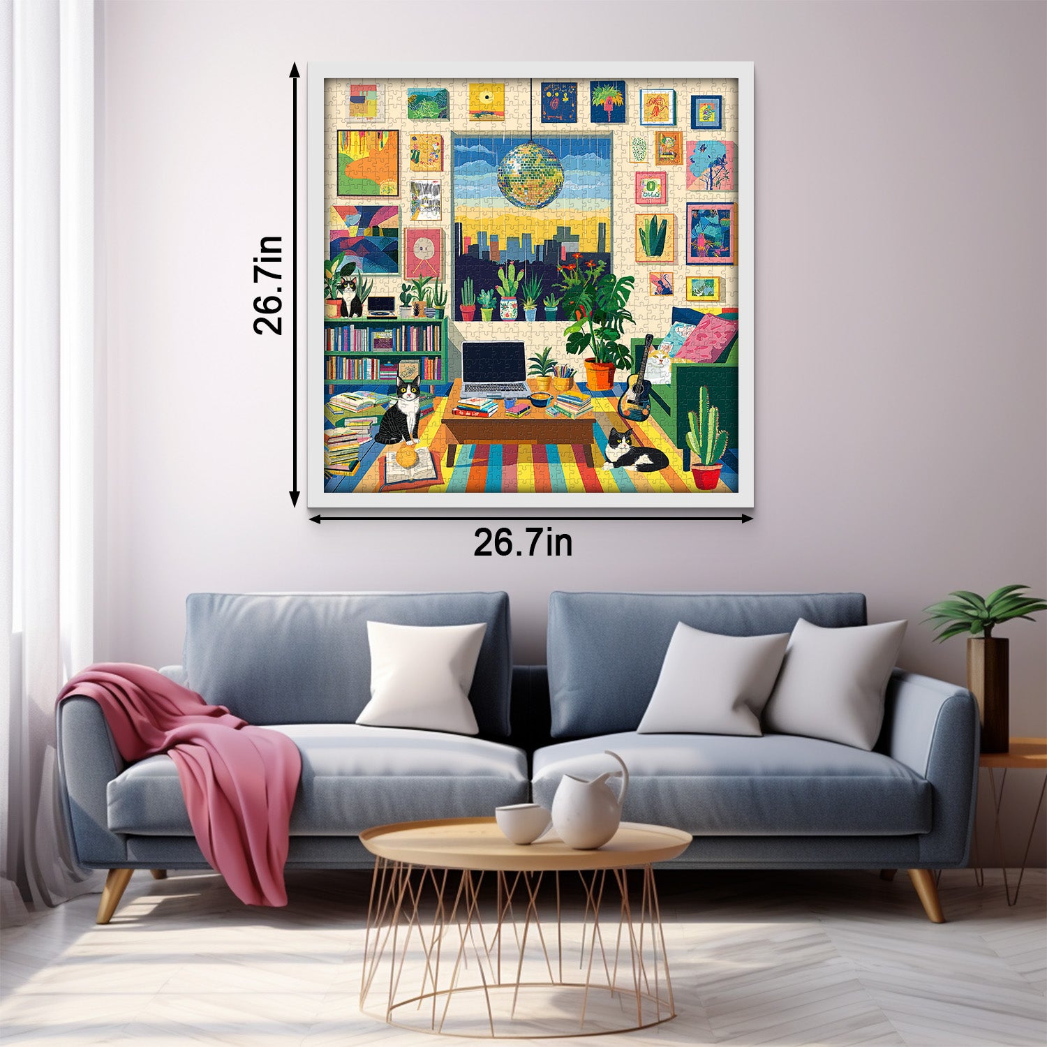 Blossom veau puzzles 1000 pièces