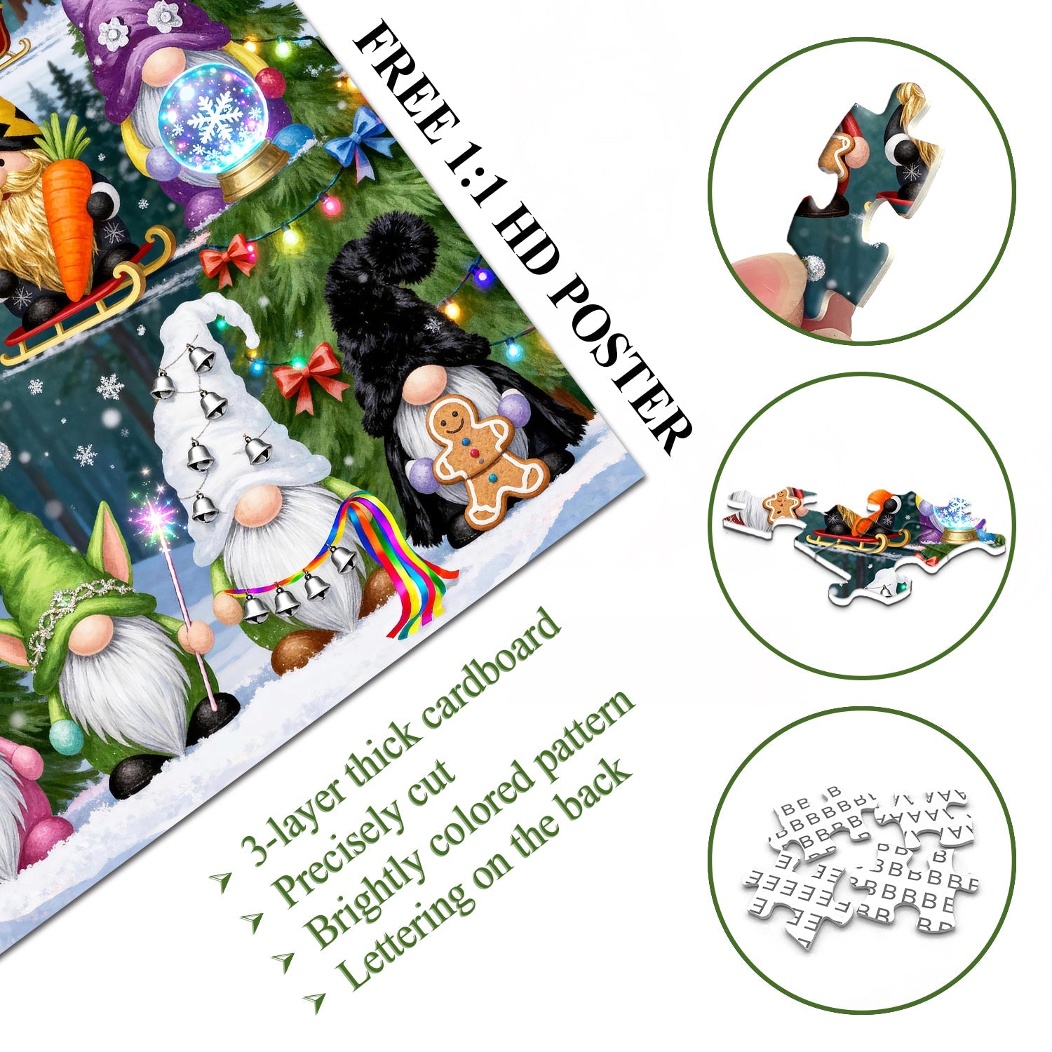 Jolly Gnome Squad Jigsaw Puzzle 1000 Pieces