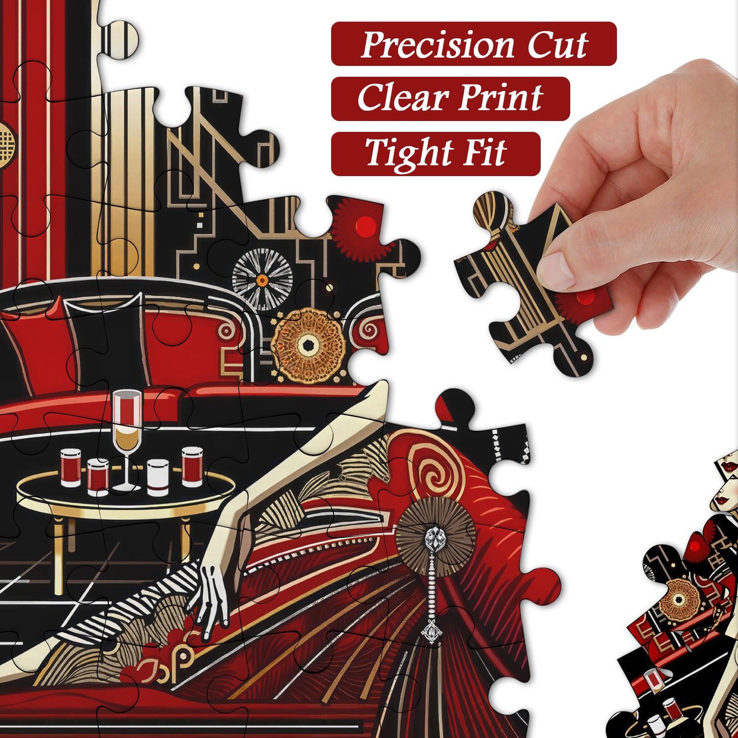 Jazz Age Elegance Puzzle 1000 pièces