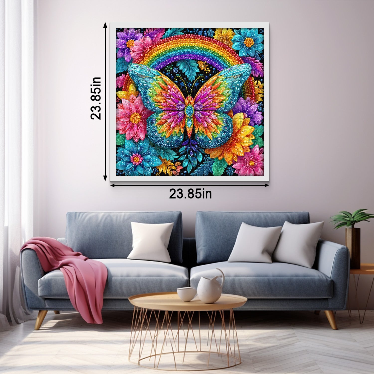 Rainbow Butterfly Puzzle 1000 pièces