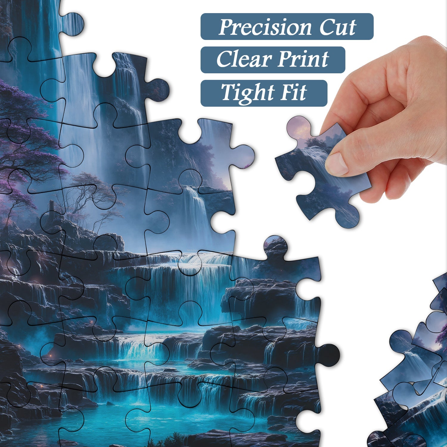 Puzzle a Sospensione Viola 1000 Pezzi