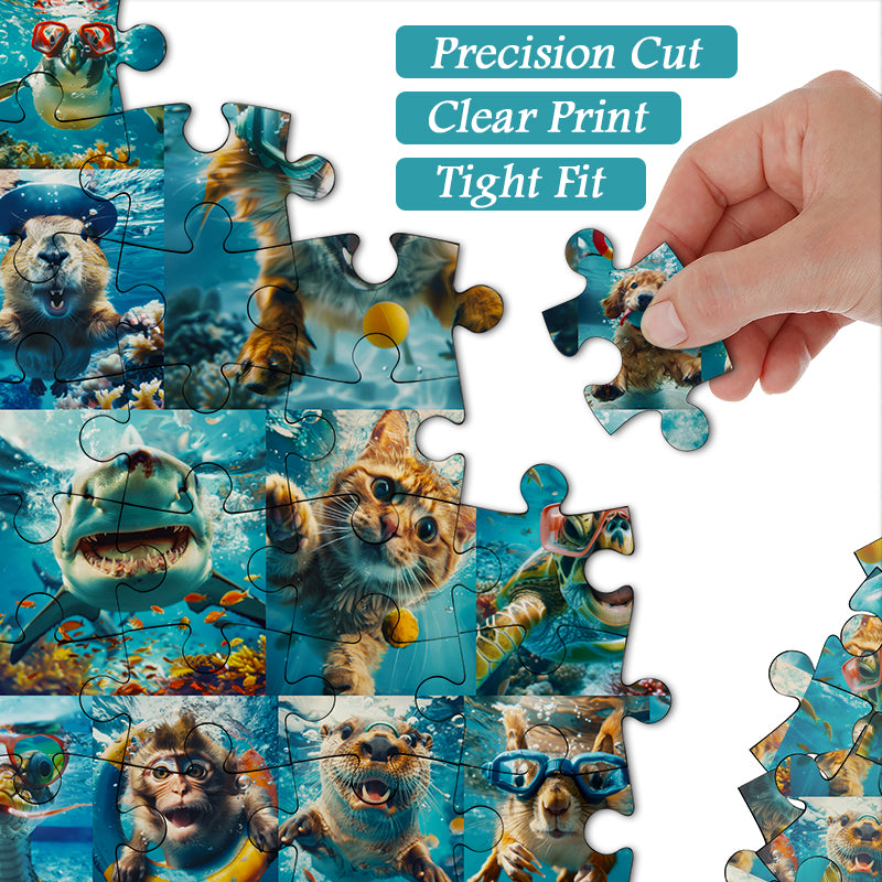 Puzzle de puzzle des bestioles sous-marines 1000 pièces
