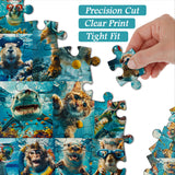 Puzzle de puzzle des bestioles sous-marines 1000 pièces