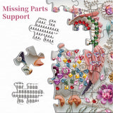 Glühende Eulenpuzzle 1000 Stücke