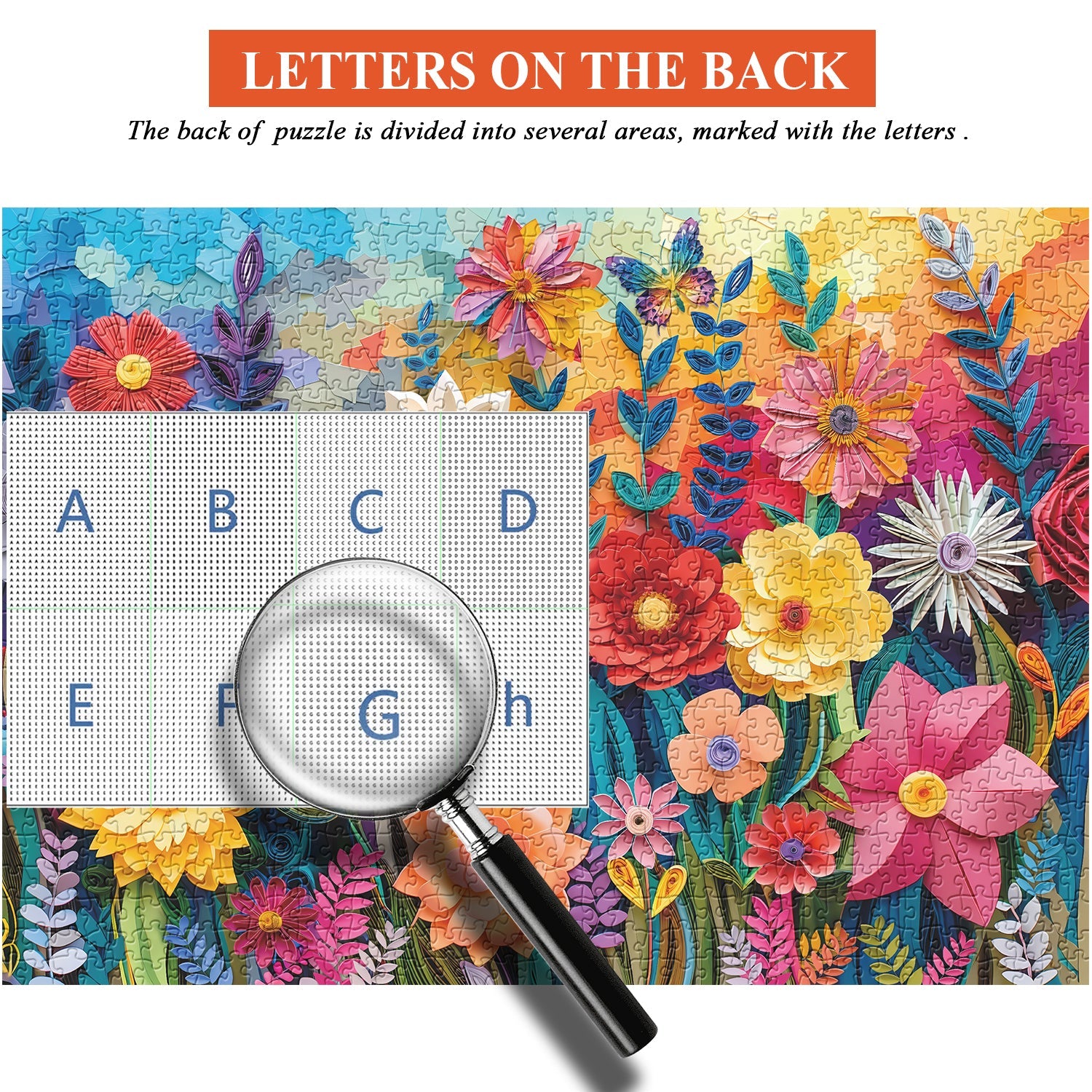 Puzzle colorato puzzle 1000 pezzi