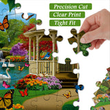 Puzzle de puzzle de jardin silencieux 1000 pièces