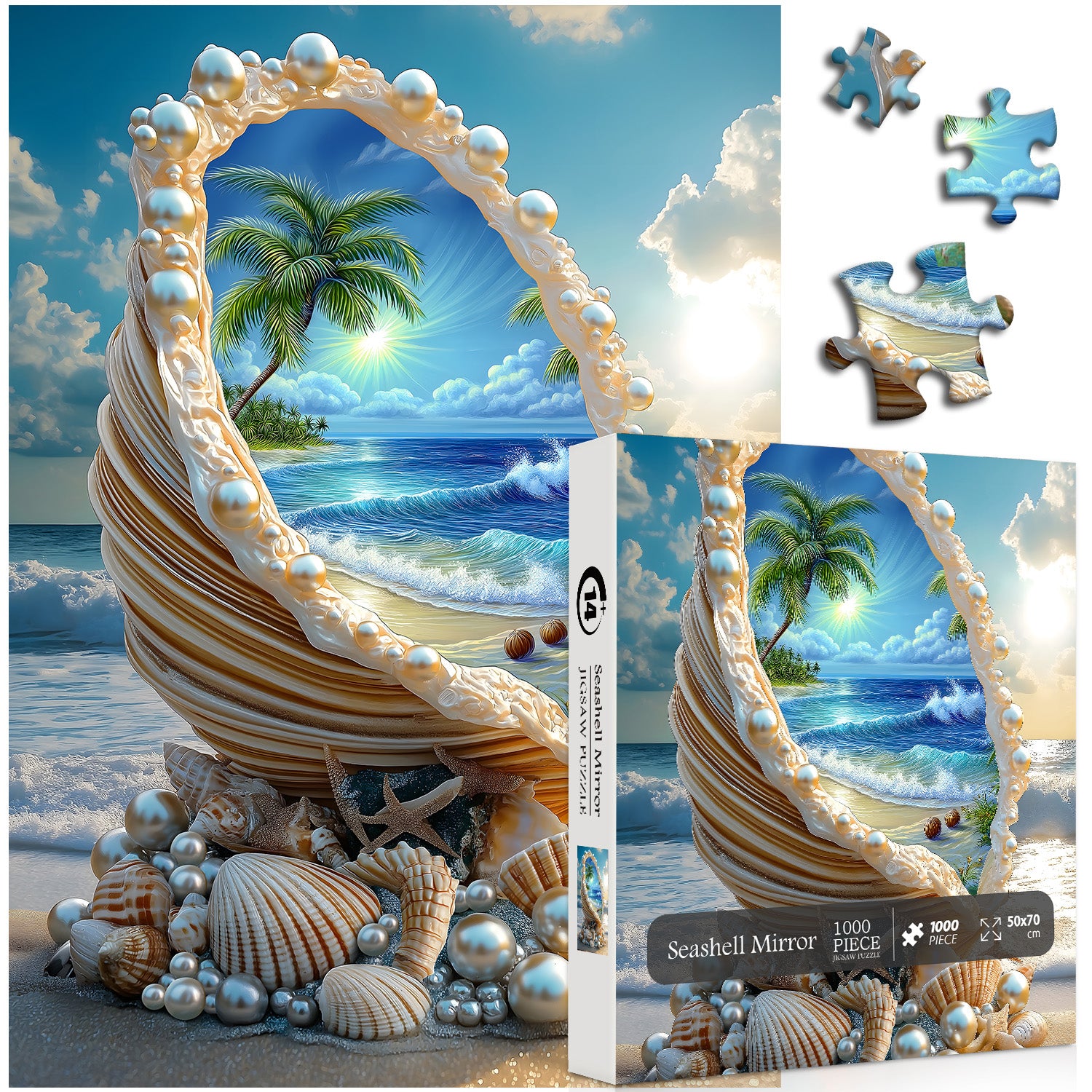 Voyage échoué puzzles 1000 pièces