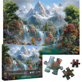 Puzzle de 1000 pièces du Pays des Fées des Cascades