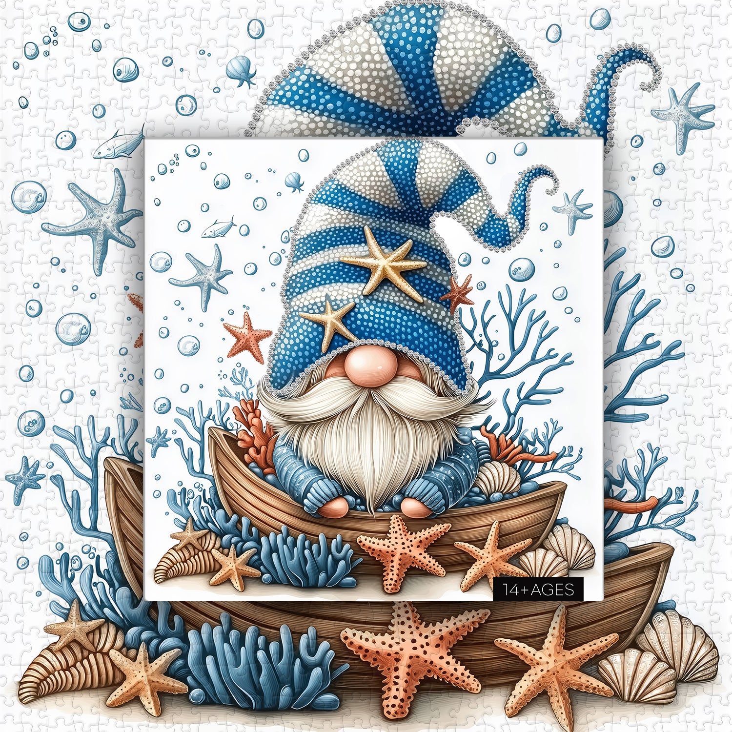 Puzzle de puzzle Gnome à voile 1000 pièces