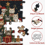 Cat Christmas Tree Jigsaw Puzzle 1000 Piece