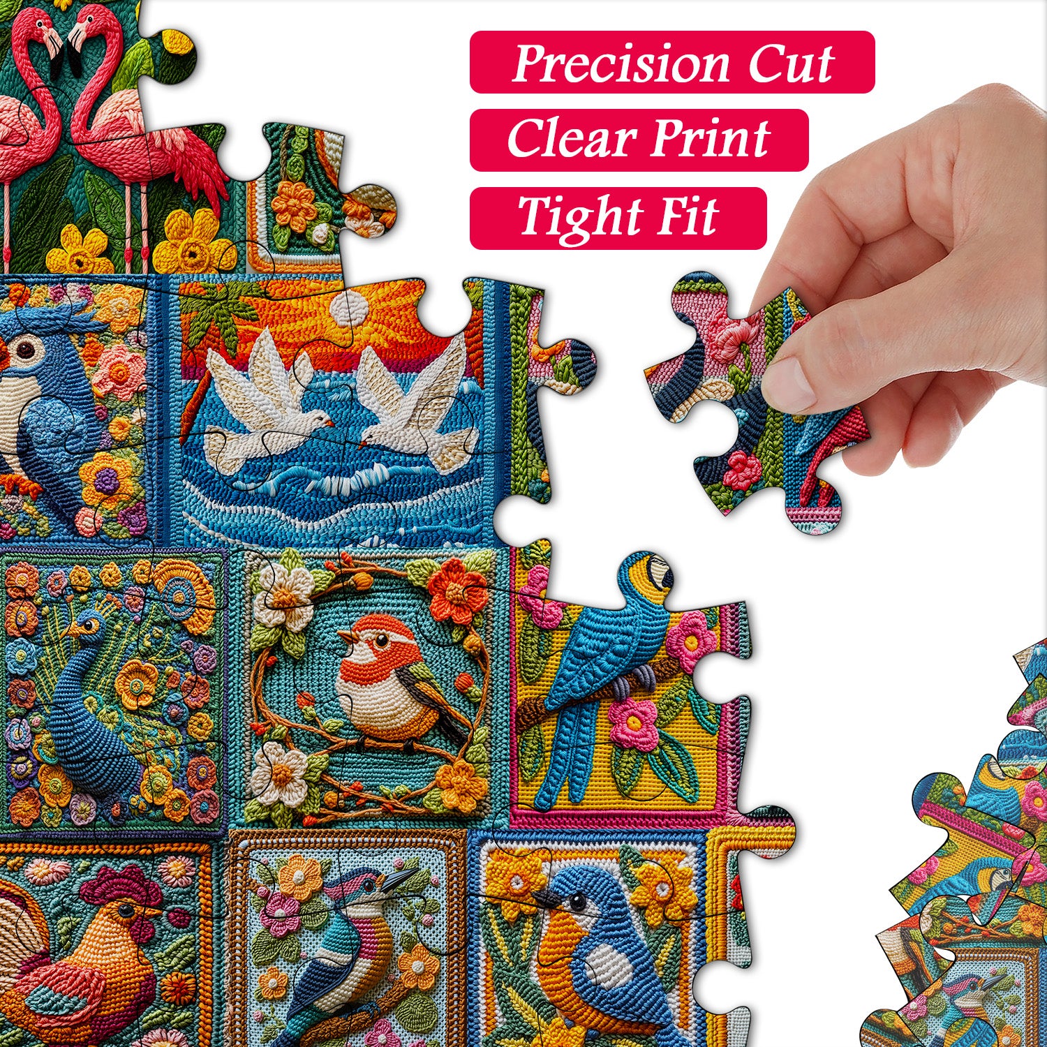 Ailes tissées Puzzle de puzzle 1000 pièces