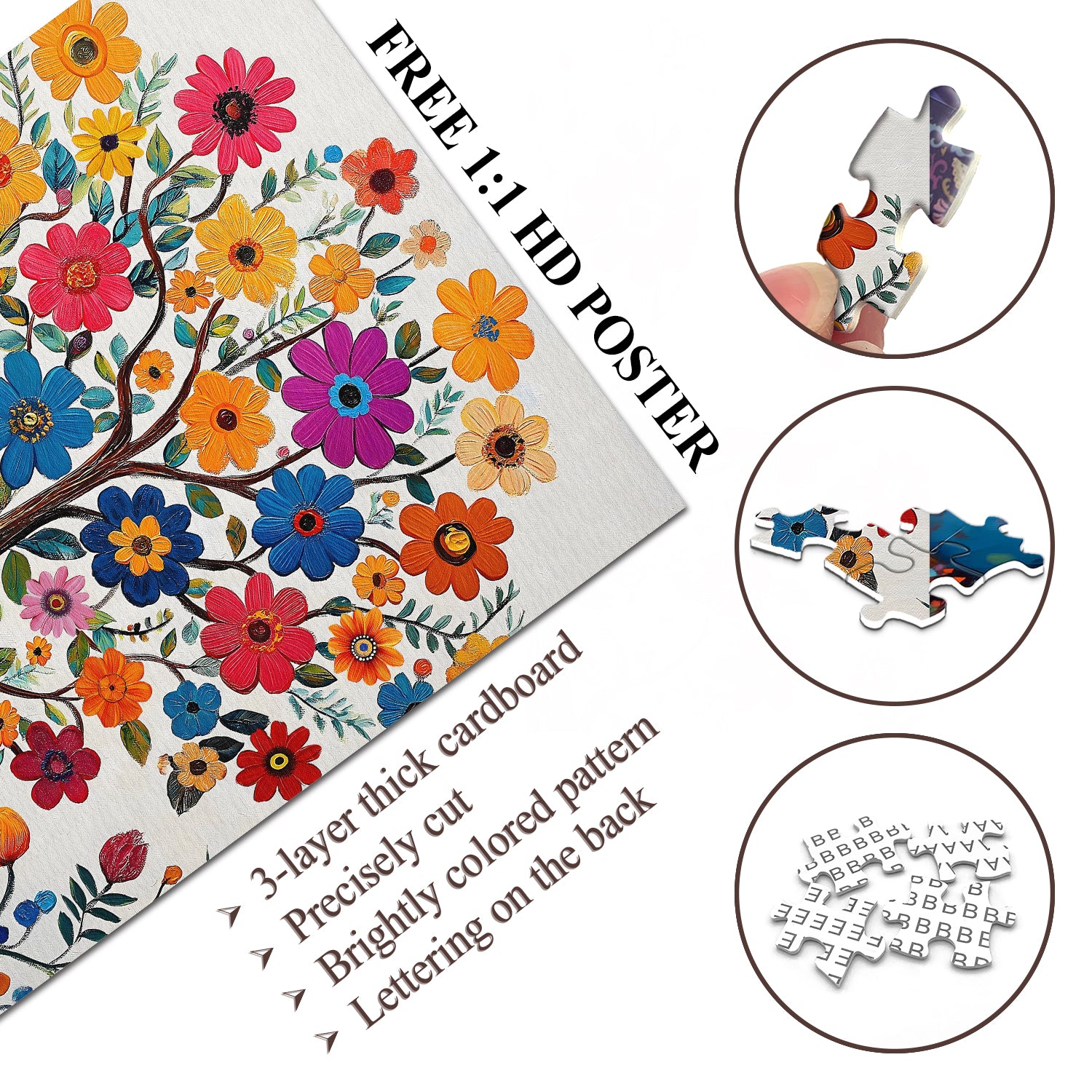 Puzzle fiore della vita puzzle 1000 pezzi