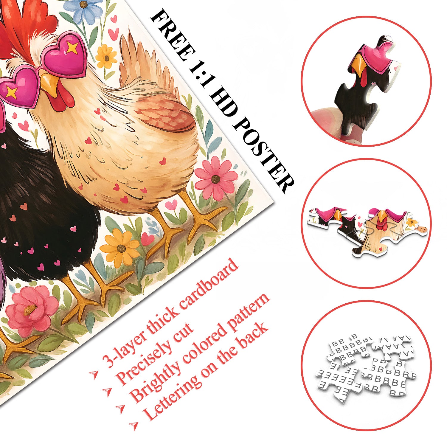 Puzzle Swing Swing Swing 1000 Pièces