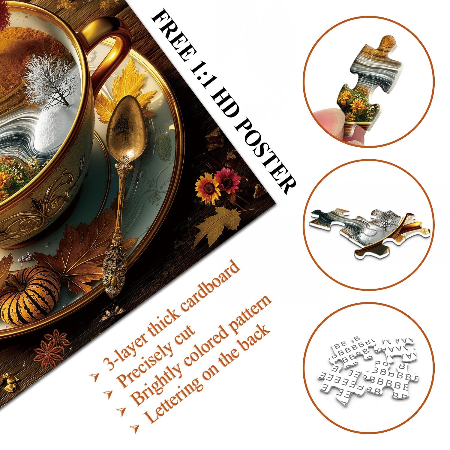 Rompecabezas de flujo eterno 1000 piezas