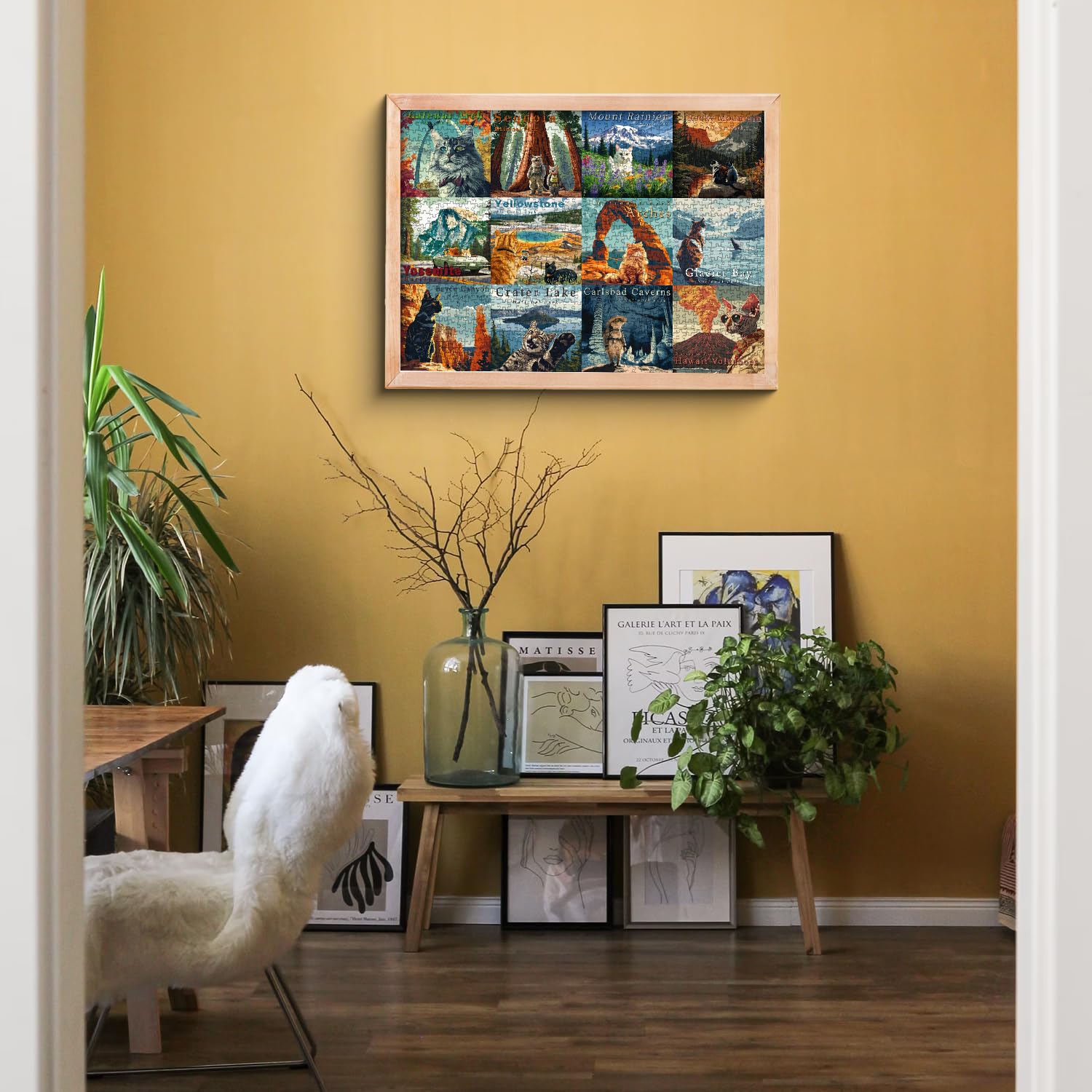 Chats National Parks Puzzle 1000 pièces