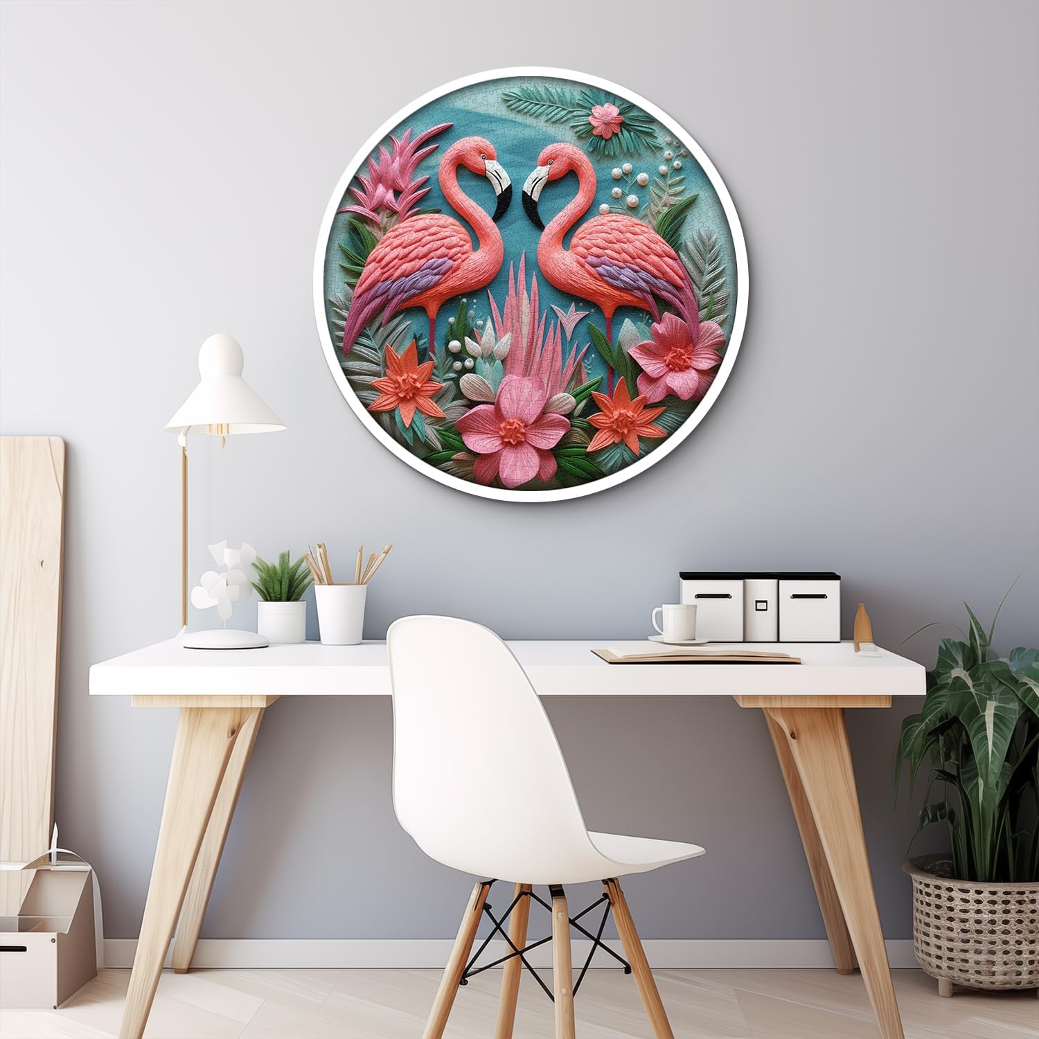 Flamingo Bliss Jigsaw Puzzle 1000 Pieces