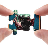 Wunderliche Katzenpuzzle 1000 Stücke