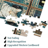 Wunderliche Katzenpuzzle 1000 Stücke