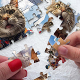 Meow Us Selfie Jigsaw Puzzle 1000 piezas