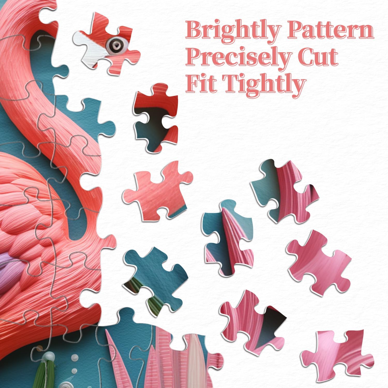 Flamingo Bliss Jigsaw Puzzle 1000 Pieces